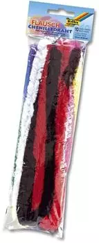 Folia Chenilledraht 20 mm x 500 mm, farbig sortiert