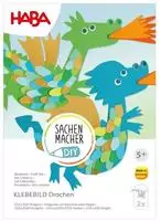 HABA 2013238 - SachenMacher DIY: Klebebild Drachen, Bastelset