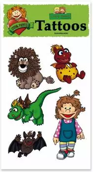 Lutz Mauder Living Puppets - Tattoos Ilselotte