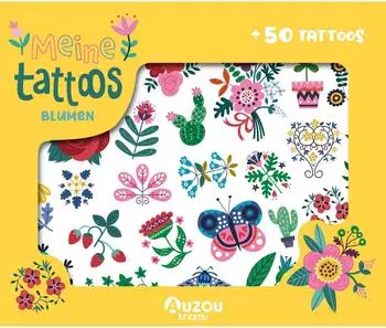 Auzou Meine Tattoos - Blumen