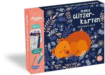 Auzou Meine Glitzerkarten - Verzauberte Natur
