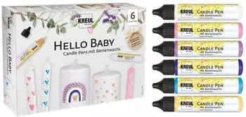 Idena Iden - Candle Pens mit Bienenwachs