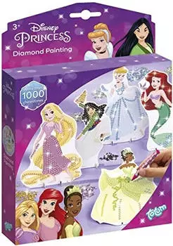 Totum Disney Princess Diamond Painting 3 Glitzerbilder