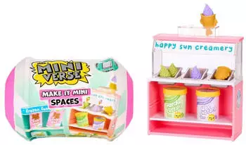 MGA Entertainment Miniverse Spaces Furniture Mini-Sammelset Sortiert