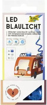Folia LED-Blaulichter f&uuml;r Laternen 2 St&uuml;ck