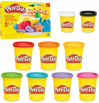 Play-Doh Fantastische Farben Knetset 9 Dosen
