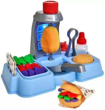 Simba Art & Fun Döner-Kebab-Station Knetset 3 x 80 g + 2 x 140 g