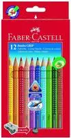 Faber-Castell Jumbo Grip 110912 12 Buntstifte, 12 St&uuml;ck