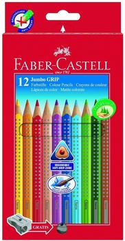 Faber-Castell Buntstift Jumbo Grip 12er Kartonetui (110912)
