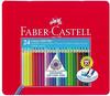 FABER CASTELL 112423, FABER CASTELL Farbstiftetui Grip 2001 24ST