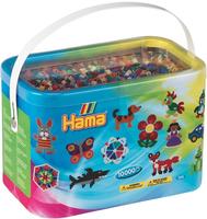 Hama-Perlen B&uuml;gelperlen 180-67 Midi Mix XL, &Oslash; 5 mm, 22 Farben sortiert, 10.000