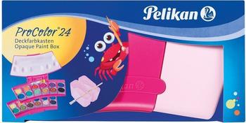 Pelikan Pro Color 24 Deckfarbkasten pink
