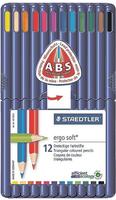 Staedtler 157 SB12, STAEDTLER Buntstift ergosoft, dreieckig, 12er Etui