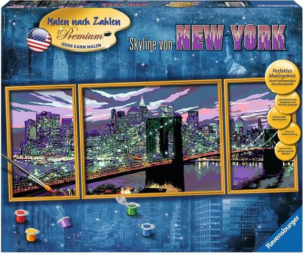 Ravensburger Malen nach Zahlen Premium Skyline von New York