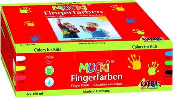 C. Kreul Mucki Fingerfarbe 6x150ml