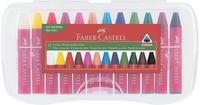 Faber-Castell 120011, Faber-Castell Wachsmalkreide Jumbo 12ST sortiert
