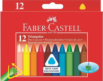 Faber-Castell Wachsmalkreiden 12er Kartonetui