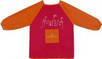 Faber-Castell 201204, Faber-Castell Malsch&uuml;rze f&uuml;r Kinder Farbe rot/orange