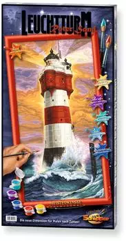 Schipper Malen nach Zahlen Leuchtturm Roter Sand (9220399)