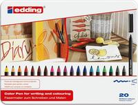 Edding 1300-20S, Edding Fasermaler 1300/4-1300-20 sortiert Inh.20 20 St&uuml;ck,