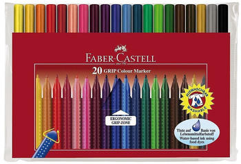 Faber-Castell Grip Colour Fasermaler - 20er Etui