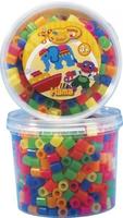 Ironing beads Maxi in Tub-Neonmix 600 pcs