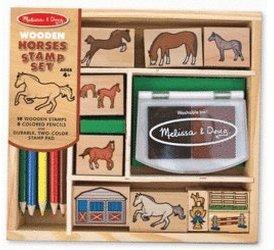 Melissa & Doug Pferde Stempelset
