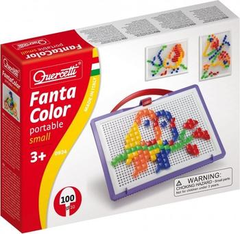 Quercetti Mosaik-Steckspiel FantaColor portable small (0924)