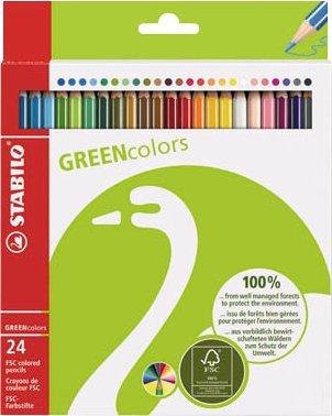STABILO Buntstift GREENcolors 24er Etui