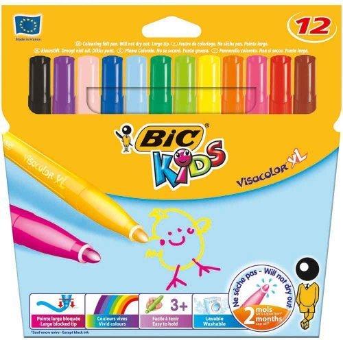 BIC Kids Visacolor 12er Kartonetui
