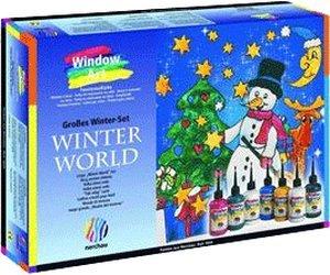 Nerchau Window Art Winter World 7er Set