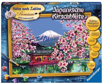 Ravensburger Malen nach Zahlen Premium Japanische Kirschblüte