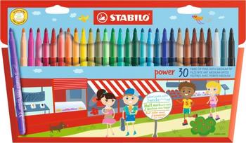 STABILO power 30er Pack 30 Farben