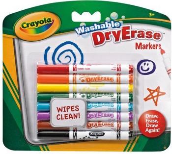 Crayola DryErase - 8 auswaschbare Filzstifte