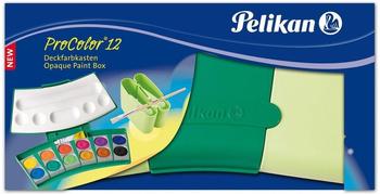 Pelikan Pro Color 12 Deckfarbkasten grün