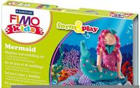 FIMO 8034 12 LY, FIMO kids Modellier-Set Form & Play "Mermaid", Level 3