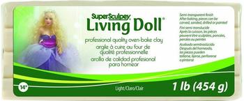 Polyform Super Sculpey Living Doll 454 g light
