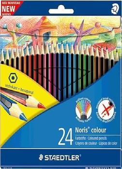 Staedtler Noris colour 185 Farbstift Kartonetui 24 Farben (185 C24)
