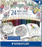 Staedtler 185 C6, STAEDTLER Noris colour 185 Buntstifte farbsortiert, 6 St.