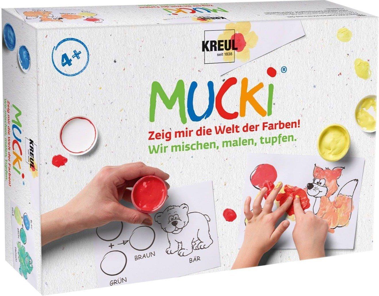 C. Kreul Mucki Farben Spiel Kiste - Mischen, Malen, Tupfen Test TOP  Angebote ab 12,89 € (Januar 2023)