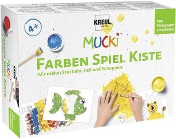 C. Kreul Mucki Fingerfarben Farben Spiel Kiste - Stacheln, Fell, Schuppen