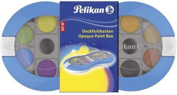 Pelikan Deckfarbkasten Space+ 12 Farben blau 724617