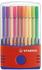 STABILO Pen 68 ColorParade 20er Tischset rot/blau 20 Farben