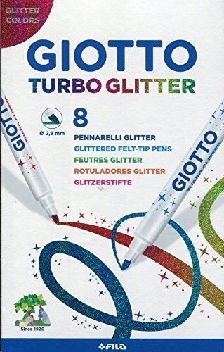 Giotto Turbo Glitter 8er (4258 00)