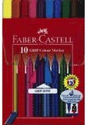 Faber-Castell Grip Colour Marker 10 Fasermaler