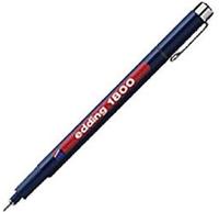 Edding 1800-01-003, edding 1800 profipen Fineliner blau 0,25 mm, 1 St.