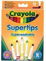 Crayola 12 leuchtende Supertips Stifte-Set