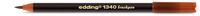 Edding Brush-Pen 1340 Pinselstift, braun, Pinselspitze flexibel, 1-3 mm