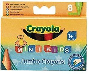 Crayola Mini Kids Wachsmalstifte (8 St&uuml;ck)