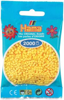 Hama Mini-Perlen 2000 Stück gelb (501-03)